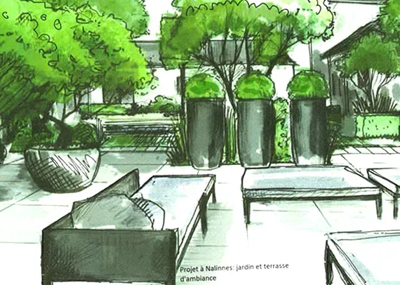 Dessin jardin paysagiste Dessin jardin paysagiste