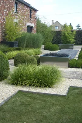 Jardin avec chemins Jardin avec chemins